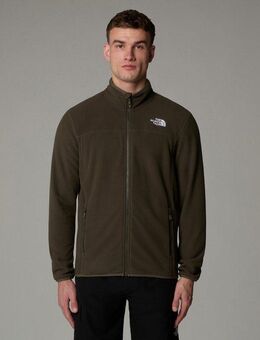 The North Face Fleecejacke M 100 GLACIER FULL ZIP - EU (1-St) aus weichem, gebürstetem Mikrofaser-Fleece