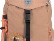 LÄSSIG Kinderrucksack Nature, Mini Outdoor Backpack, Hazelnut, aus recycelten PET-Flaschen