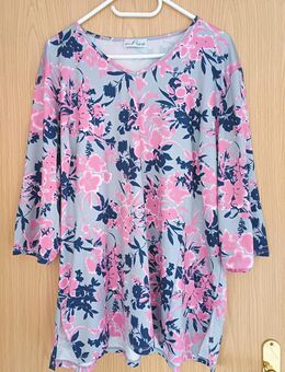 neuwertig ~ DAMEN-SHIRT ~ Gr. XL ~ pink/grau ~ QVC - Bad Lausick