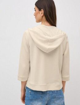 CECIL Kapuzensweatjacke 3/4-Arm