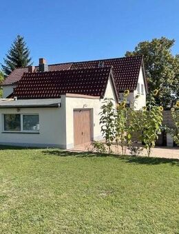 DÖBELN: Idyllische und modernisierte Doppelhaushälfte auf großzügigem Areal mit Baureserve in Döbeln - Döbeln