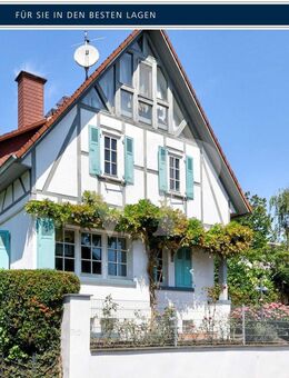 Altbau-Charme pur: Repräsentative Villa mit einzigartigem Flair - Königstein (Taunus)