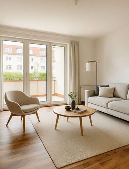 Frisch renovierte 3-Zimmer-Wohnung mit neuer Einbauküche, Gäste-WC und Stellplatz - Erdgeschoss - Aschersleben