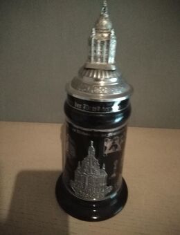 Schwarze Sammelserie WW-Team Bierkrug Dresdner Frauenkirche - Lichtenfels (Bayern)