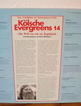 Kölsche Evergreens 14-Vinyl-LP,1987 - Linnich
