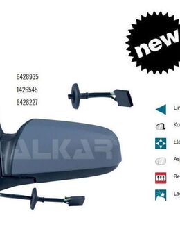 AUSSENSPIEGEL LINKS ELEK BEH ASPH OPEL ZAFIRA B VAN A05 6428227 - Dortmund Wickede