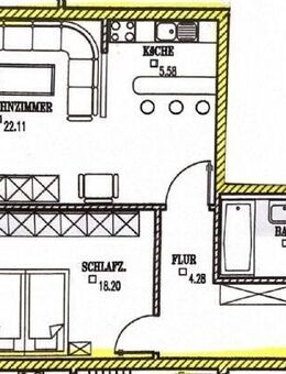 Zentrumsnahe Wohnung mit Balkon - Bad Düben