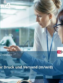 Mitarbeiter Druck und Versand (m/w/d) - Kassel