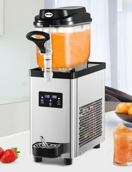 Bistro Restaurant Kommerzielle Slusheis Maschine Edelstahl Eismaschine 6L Slushy Maschine - Wuppertal
