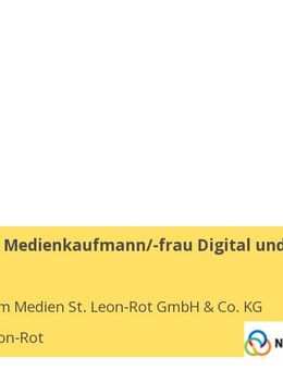 Ausbildung Medienkaufmann/-frau Digital und Print - Sankt Leon-Rot