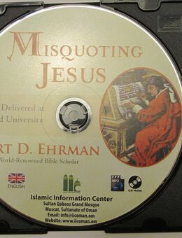 Bart E. Ehrman: Misquoting Jesus (CD-ROM, engl.) - Münster
