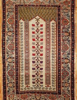 Alte Gebetsbrücke. Wohl Anatolien, 20. Jahrhundert oder älter. Größe ca. 175 x 125 cm. - Berlin Steglitz-Zehlendorf