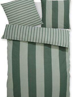 Home affaire Bettwäsche Sari, Seersucker, 3 teilig, in verschiedenen Qualitäten, maritime Bettwäsche mit Streifen