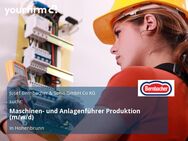 Maschinen- und Anlagenführer Produktion (m/w/d) - Hohenbrunn