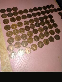 Half Penny England Münzen 70 Stück Alt bis neu - Gumtow