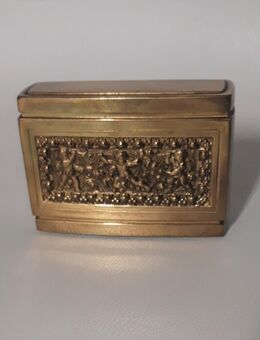 alter Zigarettenspender - Messing - Jugendstil Erhard und Söhne - aus den 60zigern Jahren - Diessenhofen
