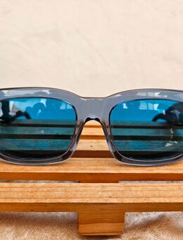 Otmar Alt Vintage Sonnenbrille Kunststoff blau/schwarz Rarität - Grevenbroich