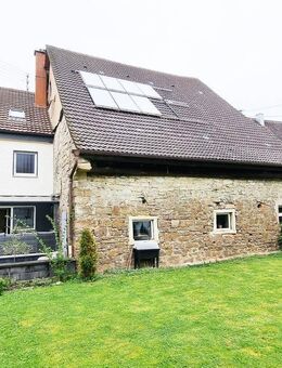 Einfamilienhaus mit Scheune in ländlicher Idylle und modernem Wohnkomfort - Mulfingen