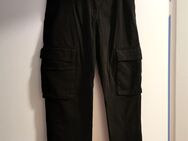 Schwarze Cargohose Baggy Pants mit Taschen - Münster