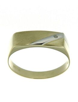Firetti Siegelring Schmuck Geschenk Gold 333 Herrenring Goldring, mit Brillant