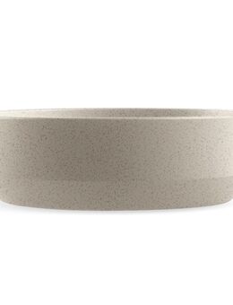 Here Sparky Bevel Hundenapf, cream - Größe M: 770 ml, Ø 16,4 x H 5,2 cm