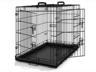 TRESKO® Hundekäfig 107x71x77cm Metall Hundebox Transportbox faltbar Drahtkäfig 45 € VB - Braunfels