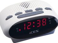 Lenco Radiowecker ICR-210 FM-Uhrenradio mit 2 Weckzeiten und Schlummerfunktion