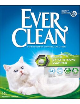 2-fach zooPunkte auf 10 l Ever Clean® Katzenstreu - Extra Strong Frischeduft
