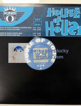 King-O – House Of House 1998 12" Vinyl Trance, Progressive House - München Bogenhausen