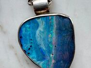 Boulder Opal-Anhänger m. Kette u.Halsreif - Berlin