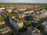 Ruhig und wassernah Wohnen in Schleußig: 2-Raum-Wohnung mit HWR + Loggia in stilvollem Neubauprojekt - Leipzig