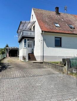 DHH mit großem Grundstück und Werkstatt in Unterliezheim - Lutzingen