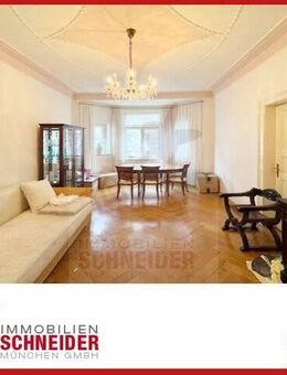 IMMOBILIEN SCHNEIDER - Schwabing West - traumhaft schöne 3,5 Zimmer Altbau-Wohnung, Stuck,Kachelofen - München