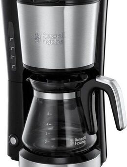 RUSSELL HOBBS Filterkaffeemaschine Compact Home 24210-56, 0,62l Kaffeekanne, Permanentfilter 1x2, Platzsparendes Design für kleine Haushalte oder Küchen