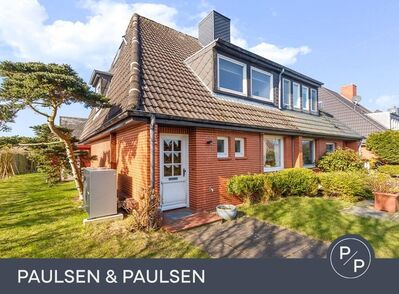 Schöne Haushälfte mit Terrasse und Garten in ruhiger Sackgassenendlage mit Garage in Tinnum