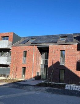 Helle, moderne 3 Zimmer Wohnung im 1. OG mit Balkon (Glasfaser, Wallbox, Wärmepumpe) im Rosendorf - Lüdinghausen