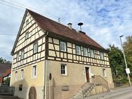 TOP SANIERT! Denkmalgeschütztes Fachwerkhaus mit Gartenanteil - Schrozberg