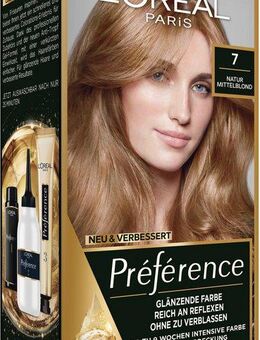 L'ORÉAL PARIS Coloration Préférence, 3er Pack, mit pflegender Formel