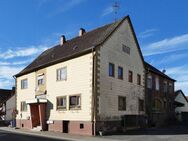 AUMÜLLER-Immobilien - Zentral gelegene Immobilie mit Vorder-und Hinterhaus sowie Ausbaureserve im DG - Biebergemünd