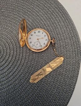 Sevrette Taschenuhr 14 Karat Gold - Hamburg