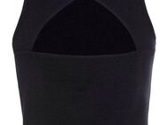 s.Oliver Ripptanktop mit Cut-outs im Rücken, sportliches Damentop aus elastischer Baumwolle