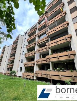N-Gartenstadt, grün + stadtnah! Freie 2-Zi.-ETW (unrenoviert) mit Südwestloggia + Stellplatz! - Nürnberg