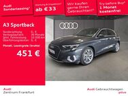 Audi A3, Sportback 40 TFSI e advanced S line, Jahr 2023 - Frankfurt (Main)