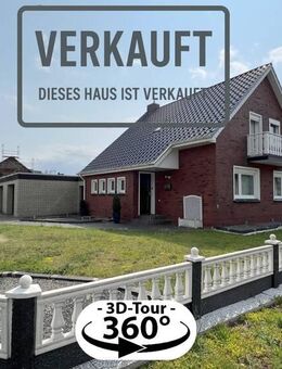 Objekt ist bereits verkauft ** Attraktives Haus in ruhiger Lage ** Top Zustand mit vielen Extras ** Wintergarten, Doppelgarage, Photovoltaik uvm. - Papenburg