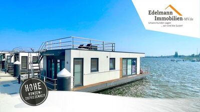 Modernes Hausboot mit zwei Schlafzimmern, großem Wohnbereich & zwei Terrassen in Ribnitz-Damgarten!