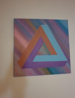 Acryl Gemälde "Unmögliches Dreieck" - Sulz (Neckar)