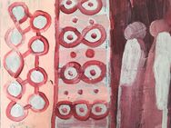 Abstraktes Acrylbild auf Leinwand - Laatzen