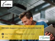 ERP/MES-Support Consultant (m/w/d) Süd DE - Ulm