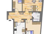 Wohnung mit Balkon, ca. 80 m² mit Charme sucht Nachmieter - Gelsenkirchen
