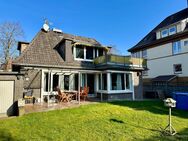 Zeitloses Einfamilienhaus im Villenviertel - mit Balkon, überdachter Terrasse und Garage - Wilhelmshaven